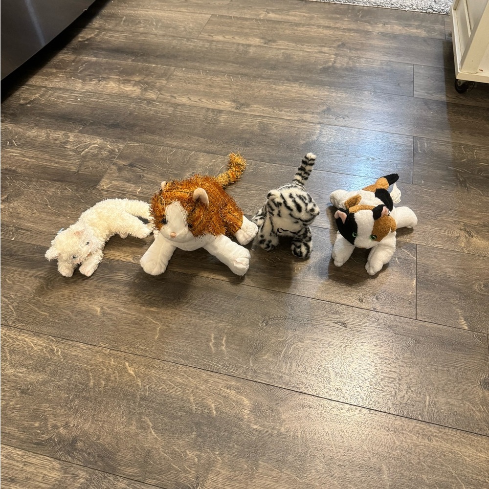 Lot of 4‎ TY and Ganz Webkins Stuffed Animals from 2001-2006